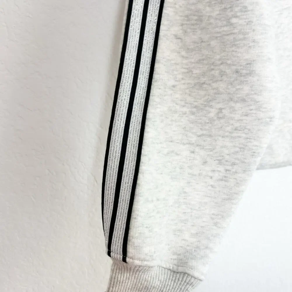 MAEVE BY ANTHROPOLOGIE GREY WITH STRIPE WOMEN SOFT SWEATER SIZE XXSMALL